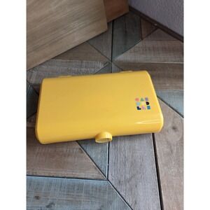 Caboodles Take It Touch-Up Tote Yellow Makeup Organizer Retro Style 2019 Mini